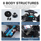 SCY-16102 2.4G 1:16 Electric 4WD RC Monster Pickup Truck Car Toy, SCY-16102 / Green