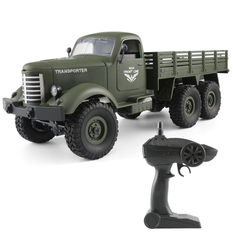 JJR/C Q60 Transporter-1 Full Body 1:16 Mini 2.4GHz RC 6WD Tracked Off-Road Military Truck Car Toy, Q60 Q60 Army Green