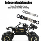 2.4GHz 4WD Double Motors Off-Road Climbing Car Remote Control Vehicle, Model:9268, 9268 (Black), 9268 (Silver)