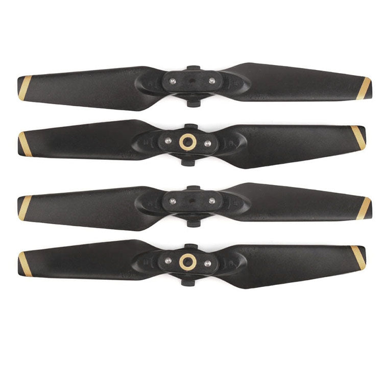 2 Pairs 4730F Foldable Quick-Release CW / CCW Propellers for DJI Spark – Durable Build, Easy to Use, For DJI Spark Gold