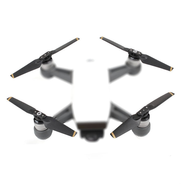 2 Pairs 4730F Foldable Quick-Release CW / CCW Propellers for DJI Spark – Durable Build, Easy to Use, For DJI Spark Gold For DJI Spark Gold Gold