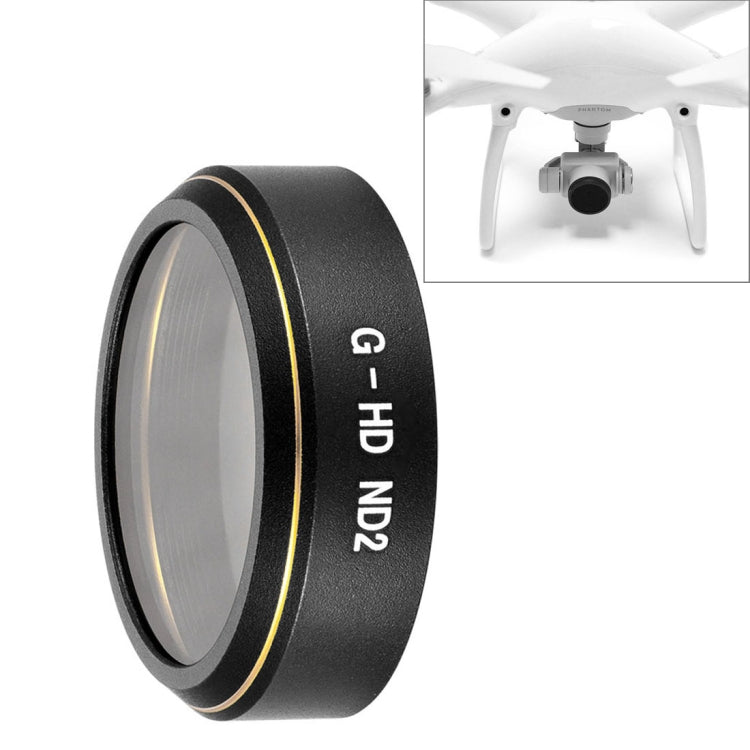 HD Drone Grey ND Lens Filter for DJI Phantom 4 Pro, ND2, ND4, ND8, ND16, ND32 – Anti-Scratch