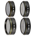4 in 1 HD Drone Star Effect + ND2 + ND4 + CPL Lens Filter Kits for DJI Phantom 4 Pro, Star Effect + ND2 + ND4 + CPL – Anti-Scratch