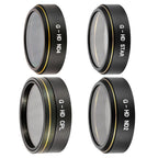 4 in 1 HD Drone Star Effect + ND2 + ND4 + CPL Lens Filter Kits for DJI Phantom 4 Pro, Star Effect + ND2 + ND4 + CPL – Anti-Scratch
