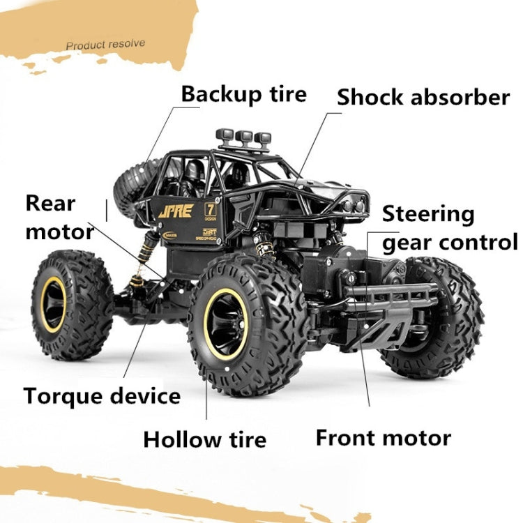 HD6241 1:16 Mountain-climbing Four-wheel Children Remote-controlled Off-road Vehicle Toy – Durable Build, Easy to Use