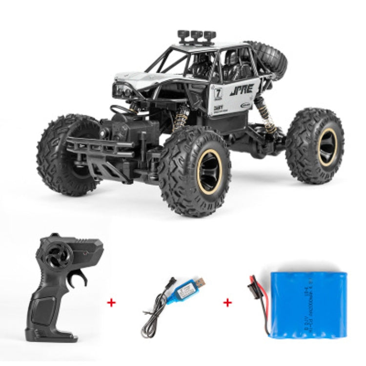 HD6241 1:16 Mountain-climbing Four-wheel Children Remote-controlled Off-road Vehicle Toy – Durable Build, Easy to Use Silver