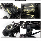HD609 1:8 Oversized Alloy Climbing Car Off-road Remote Control Vehicle Toy