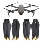 2 Pairs 8743F Low Noise Quick-release Propellers for DJI Mavic 2 Pro / Zoom, For DJI Mavic 2 2 Pairs Gold, For DJI Mavic 2 2 Pairs Silver For DJI Mavic 2 2 Pairs Gold For DJI Mavic 2 2 Pairs Gold