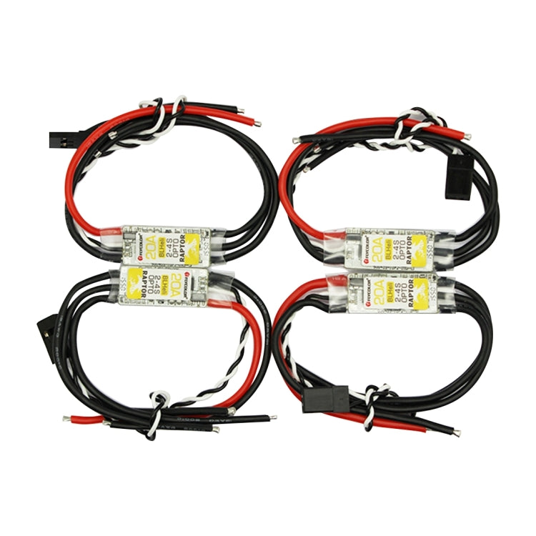 Flycolor Raptor Series Power Set, Includes 4 PCS 20A Speed Controllers + 4 PCS 2300KV Motors + 4 PCS 5045 Propellers, 2300KV – Durable Build, Easy to Use