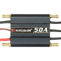 Flycolor Flymoster Series 50A 2-6S Waterproof Electronic Speed Controller for RC Boat, 50A 2-6S 50A 2-6S