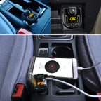Dual USB Charger, Support Bluetooth / Micro SD Card / TF Card / USB Disk, BT36