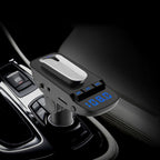 ER9 2 in 1 Hands-Free Calling Car Kit Wireless Bluetooth Headset Dual USB Charger FM Transmitter MP3 Music Player, ER9 ER9