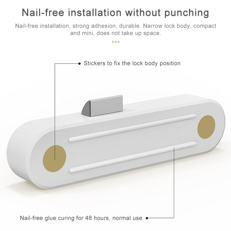 Original Xiaomi Youpin YEELOCK Smart Drawer Cabinet Lock Switch, US Plug, Youpin YEELOCK – Bluetooth