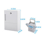 T3 ABS Magnetic Card Induction Lock Invisible Bilateral Open Cabinet Door Lock, Bilateral – Magnetic