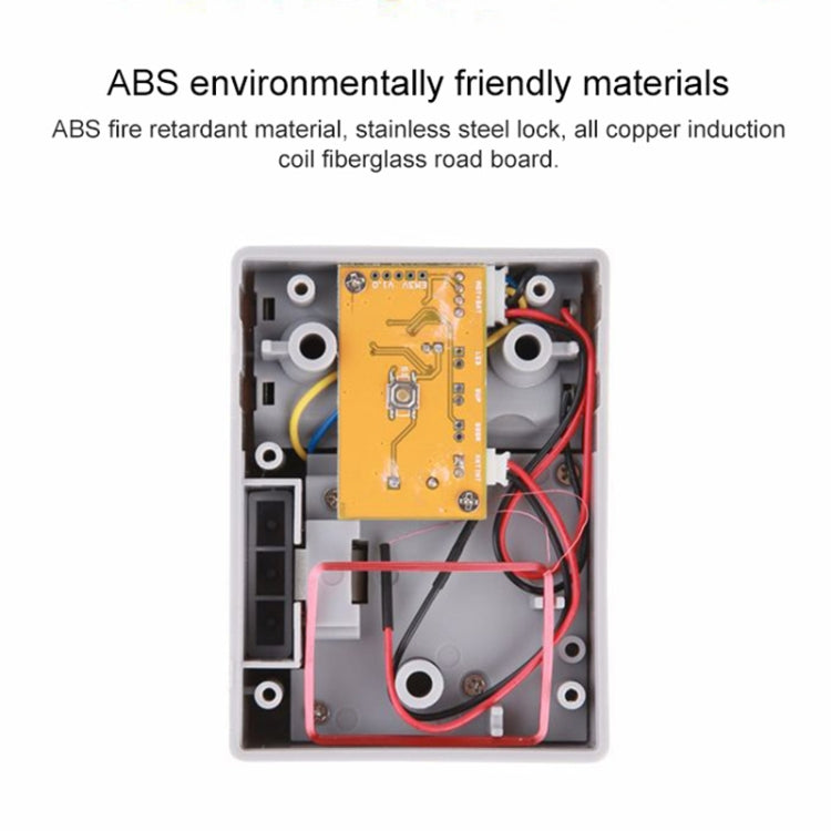 T3 ABS Magnetic Card Induction Lock Invisible Bilateral Open Cabinet Door Lock, Bilateral – Magnetic