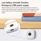 Original Xiaomi Youpin ZNGS06YSB YEELOCK Smart Fingerprint Drawer Cabinet Lock, ZNGS06YSB YEELOCK