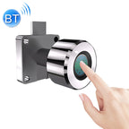 T21FB Micro USB Charging Zinc Alloy Smart Fingerprint + Bluetooth Single Open Drawer Lock File Cabinet Lock, Single Open Fingerprint + Bluetooth Single Open Fingerprint + Bluetooth