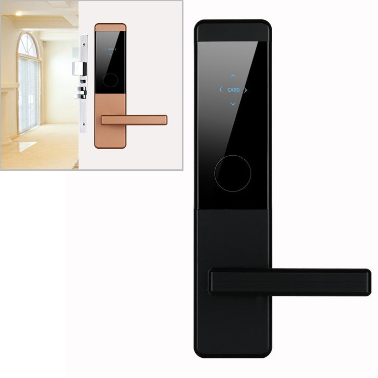 DPY-5634 Hotel IC Magnetic Card Induction Lock Electronic Door Lock Black