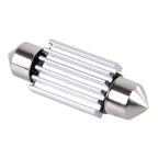 2 PCS 41mm Festoon 3W 300LM White Light 8 LED 3528 SMD Canbus Error-Free Car Reading Lamps, DC 12, 41mm