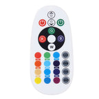 2 PCS Colorful 36MM T10 Port Remote Control Car Dome Lamp LED Reading Light with 6 LED Lights, 36MM 6 LED Lights
