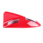 Solar Colorful Light Anti Collision Shark Fin Car Taillight LED Flash Warning Light Caution Light – Waterproof