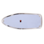 Solar Colorful Light Anti Collision Shark Fin Car Taillight LED Flash Warning Light Caution Light