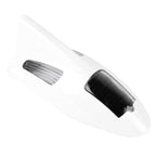 Solar Colorful Light Anti Collision Shark Fin Car Taillight LED Flash Warning Light Caution Light