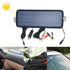 4.5W Portable Car Automobile Boat Battery Solar Cells Rechargeable Power Battery Charger, 4.5W 4.5W