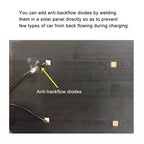 4.5W Portable Car Automobile Boat Battery Solar Cells Rechargeable Power Battery Charger, 4.5W