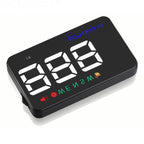Geyiren A5 HUD 3.5 inch Car Head Up Display with GPS System, Two Mode Display, Light Sensors, KM/h MPH Speed, Compass, Speed Alarm, A5(Black), A5 (Green Light)