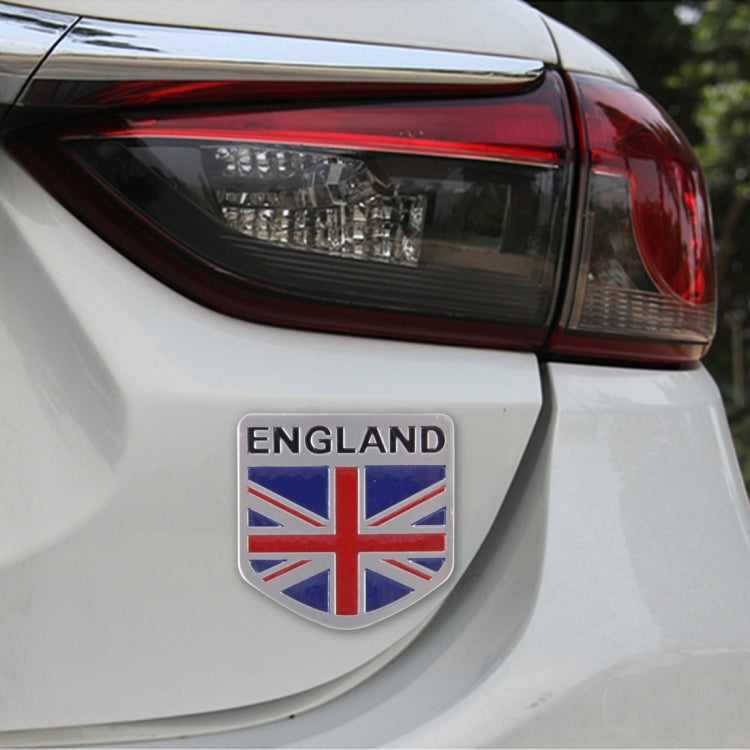 England Flag Style Metal Car Sticker, England Flag England Flag