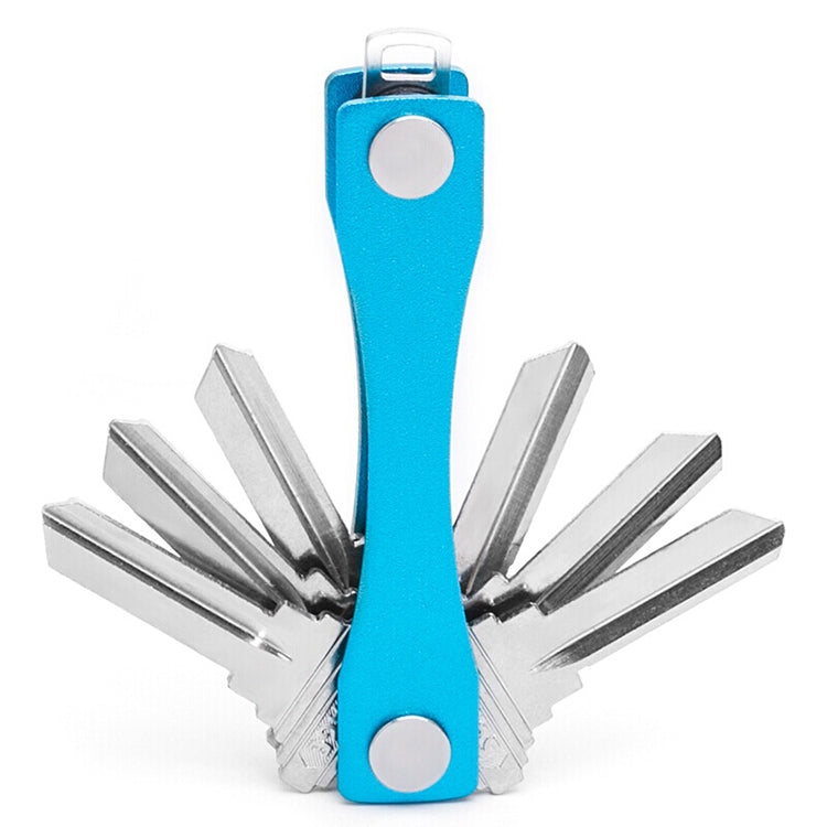Portable Metal Key Storage Clip, (Black), (Orange), (Pink), (Green), (Grey), (Red) – Aluminum Alloy
