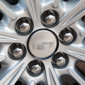 4 PCS Car Aluminum Wheel Hub Deroration Ring For Cadillac Black