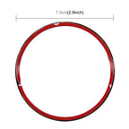 4 PCS Car Aluminum Wheel Hub Deroration Ring For Cadillac