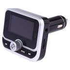 BC32 Dual USB Charging Bluetooth Hand-free Car Charger FM Transmitter MP3 Music Player Car Kit, Support Hands-Free Call & Micro SD Recording & Voltage Detection, BC32