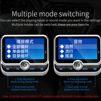 BC32 Dual USB Charging Bluetooth Hand-free Car Charger FM Transmitter MP3 Music Player Car Kit, Support Hands-Free Call & Micro SD Recording & Voltage Detection, BC32