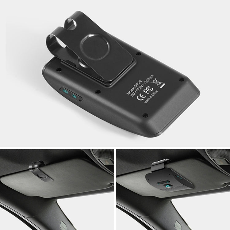 SP09 Speaker – Multipoint Wireless Bluetooth V4.2 Handsfree Car Kit Speaker...