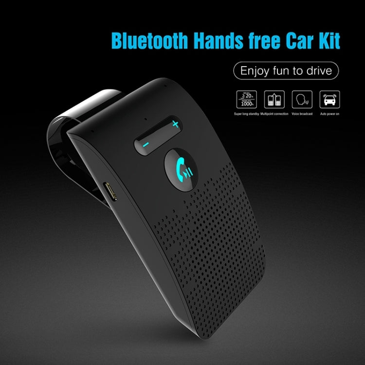SP09 Speaker – Multipoint Wireless Bluetooth V4.2 Handsfree Car Kit Speaker...