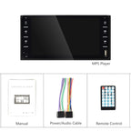 848V 16 7 inch Multi-touch Screen Car GPS Navigator, Support TF Card / USB / AUX / MP5 Player / Android & iPhone Mirror Links, 848V