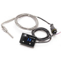 CNSPEED Car Tail Gas Digital Display Thermometer with Sensor P-ETM-01, Car Tail Gas Digital Display Thermometer Car Tail Gas Digital Display Thermometer