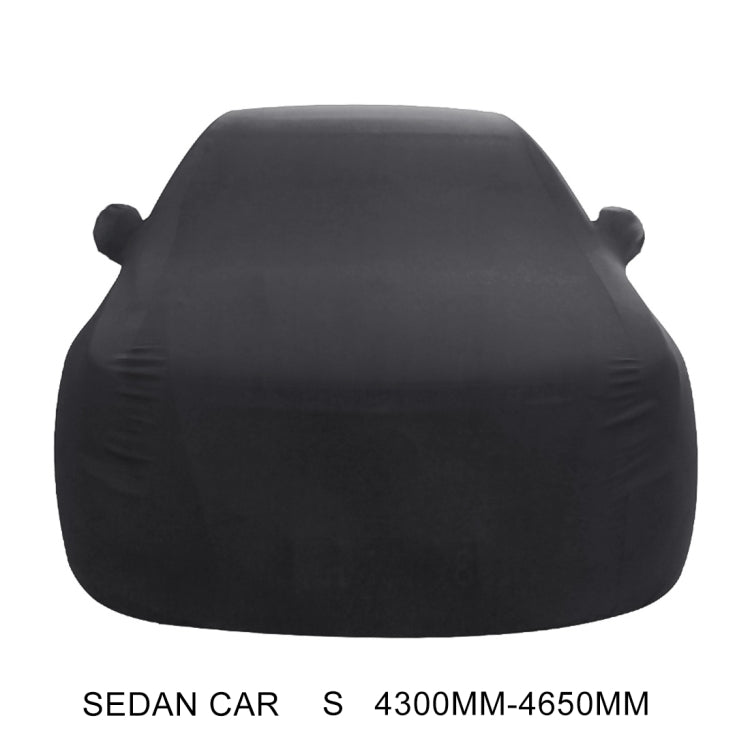 Anti-Dust Anti-UV Heat-insulating Elastic Force Cotton Car Cover for Sedan Car, Size: S, 4.3m~4.65m, Size: S, 4.3m~4.65m – Wear-resistant
