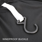 Anti-Dust Anti-UV Heat-insulating Elastic Force Cotton Car Cover for Business Car, Size: 4.8m~5.15m, Size: 4.8m~5.15m