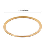 Car Aluminum Steering Wheel Decoration Ring For Audi, For Audi
