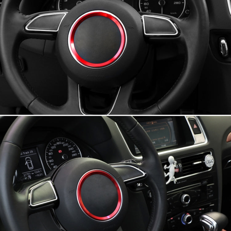 Car Aluminum Steering Wheel Decoration Ring For Audi – Durable Build, Easy to Use, For Audi
