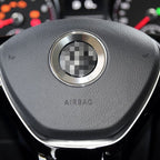 Car Aluminum Steering Wheel Decoration Ring For Volkswagen, For Volkswagen For Volkswagen Silver