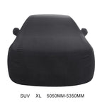 Anti-Dust Anti-UV Heat-insulating Elastic Force Cotton Car Cover for SUV, Size: XL, 5.05m~5.35m, Size: XL, 5.05m~5.35m – Wear-resistant