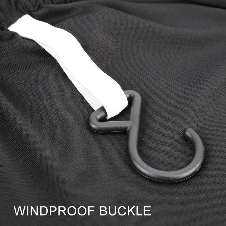 Anti-Dust Anti-UV Heat-insulating Elastic Force Cotton Car Cover for SUV, Size: XL, 5.05m~5.35m, Size: XL, 5.05m~5.35m – Wear-resistant