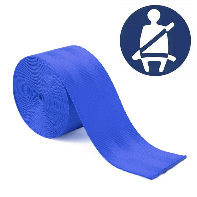 Car Modified Polyester Seat Belt Harness Racing Safety Seat Belt, Length: 3.6m – Durable Build, Easy to Use Blue