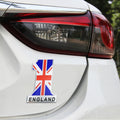 Universal Car UK Flag Number 1 Shape Metal Decorative Sticker, UK Flag Number 1 Shape UK Flag Number 1 Shape
