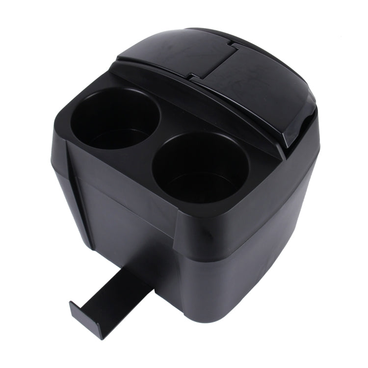 SHUNWEI SD-1605 Multifunction 3 in 1 Car Cup Holder Drink Bottle Can Garbage Can Portable Vehicle Trash Can Bin Rubbish Bin Organizer, SD-1605 Black, SD-1605 Khaki – Durable Build, Easy to Use